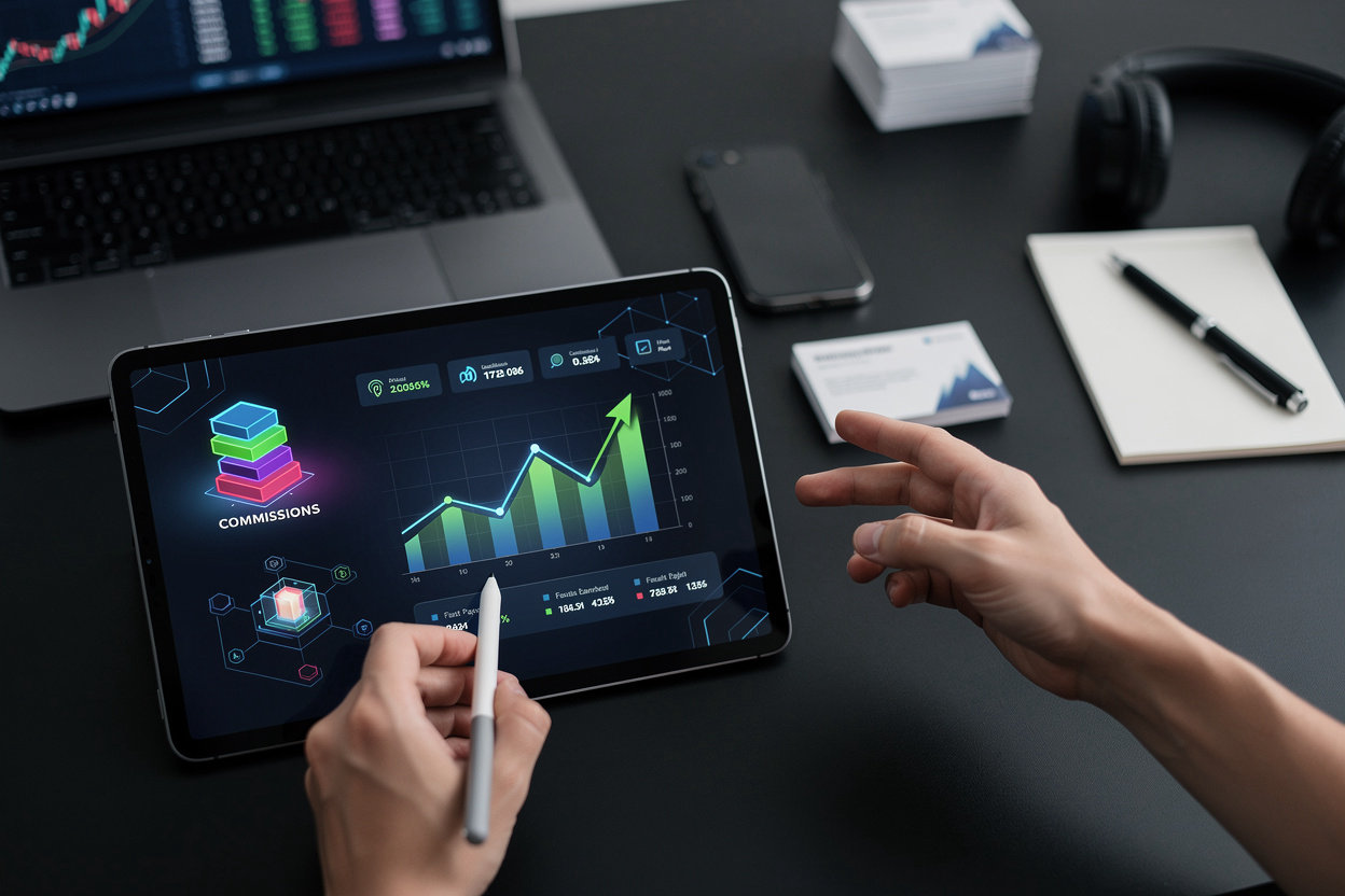 TeslaCapital Global Markets LLC affiliate partners collaborating on forex and cryptocurrency trading growth strategies